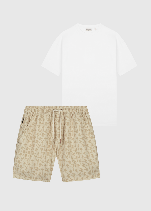 Palm Swim Short Set