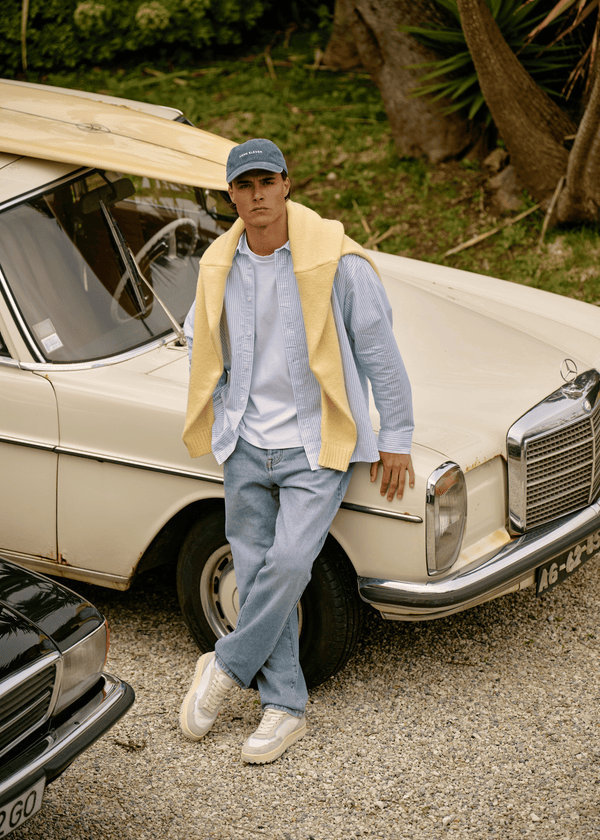 Oxford Shirt - Blue Striped