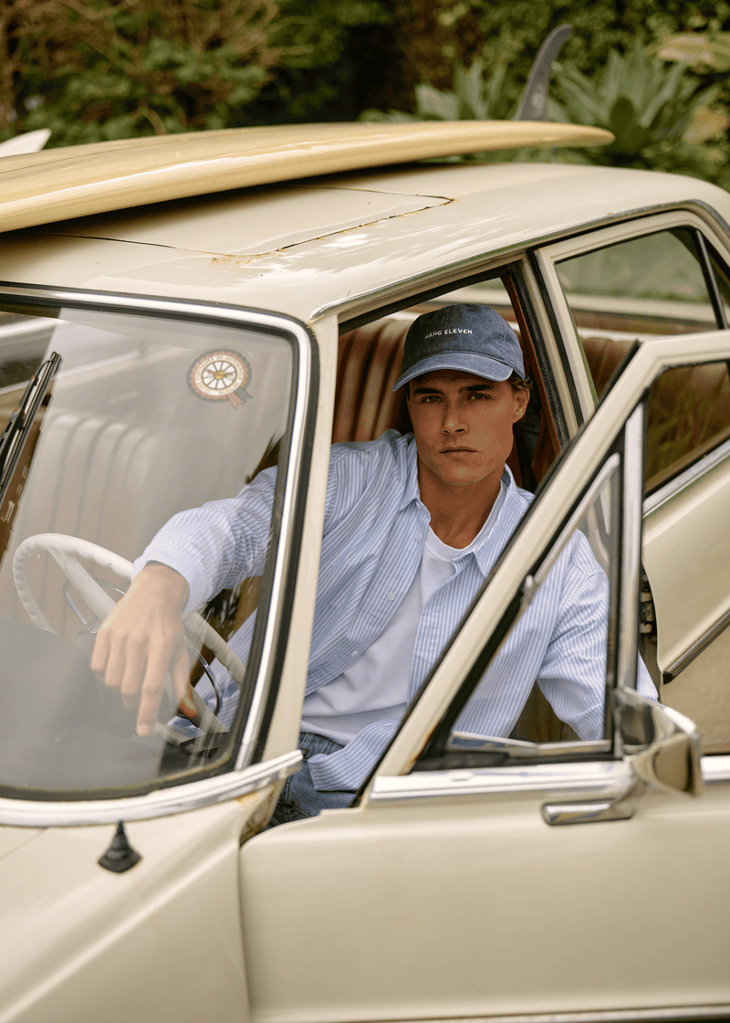 Oxford Shirt - Blue Striped