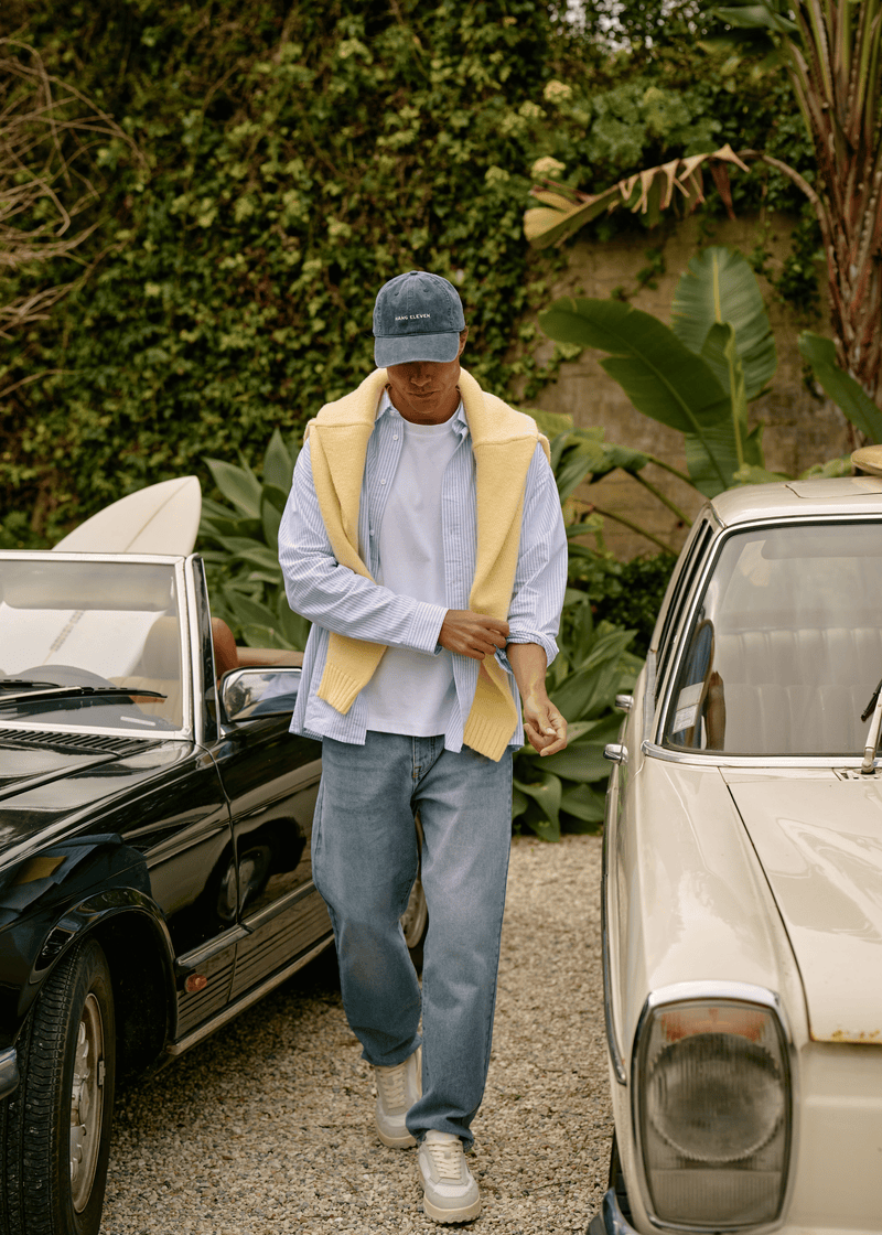 Oxford Shirt - Blue Striped