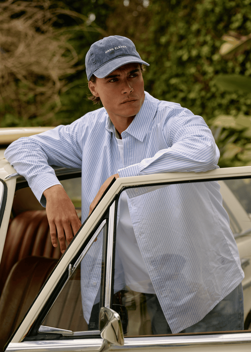 Oxford Shirt - Blue Striped