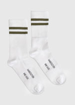 Hang Eleven Uni Striped Socks - Green