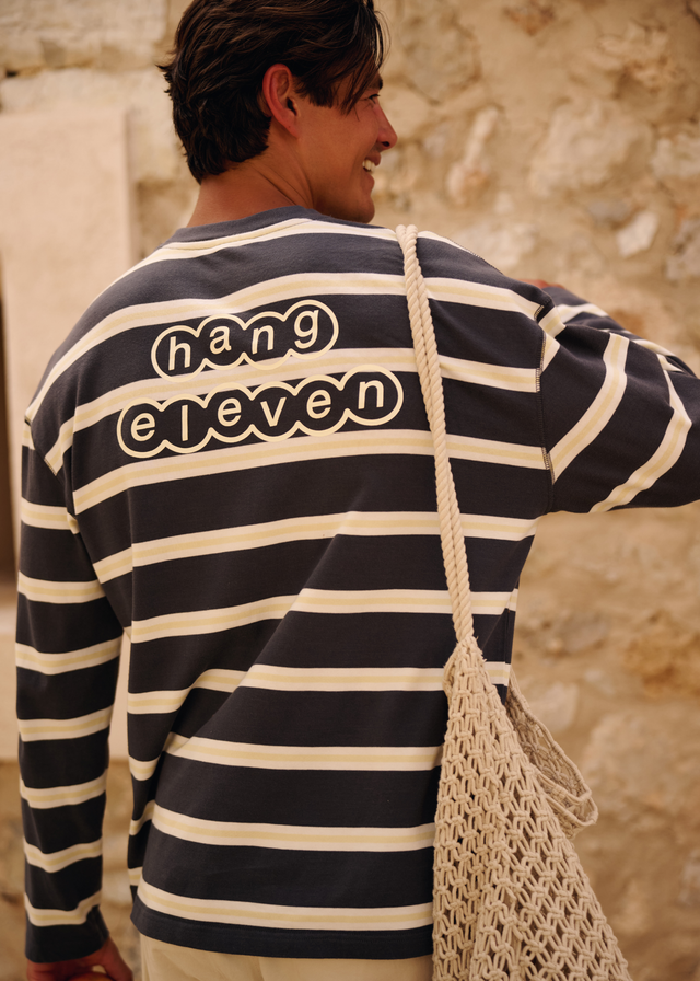 Stripe Longsleeve - Ombre Blue