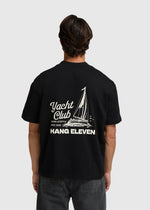 Yacht Club Tee - Off Black
