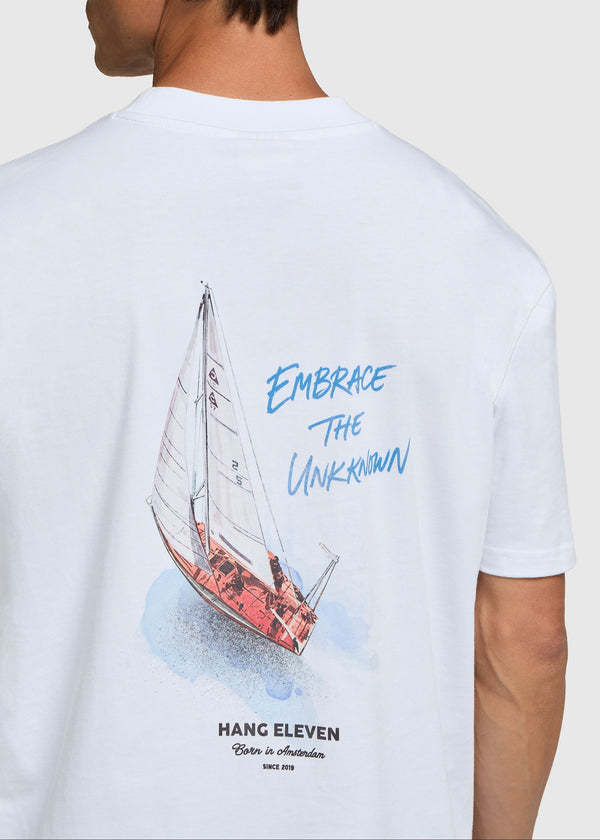 Le Voyage Tee - White
