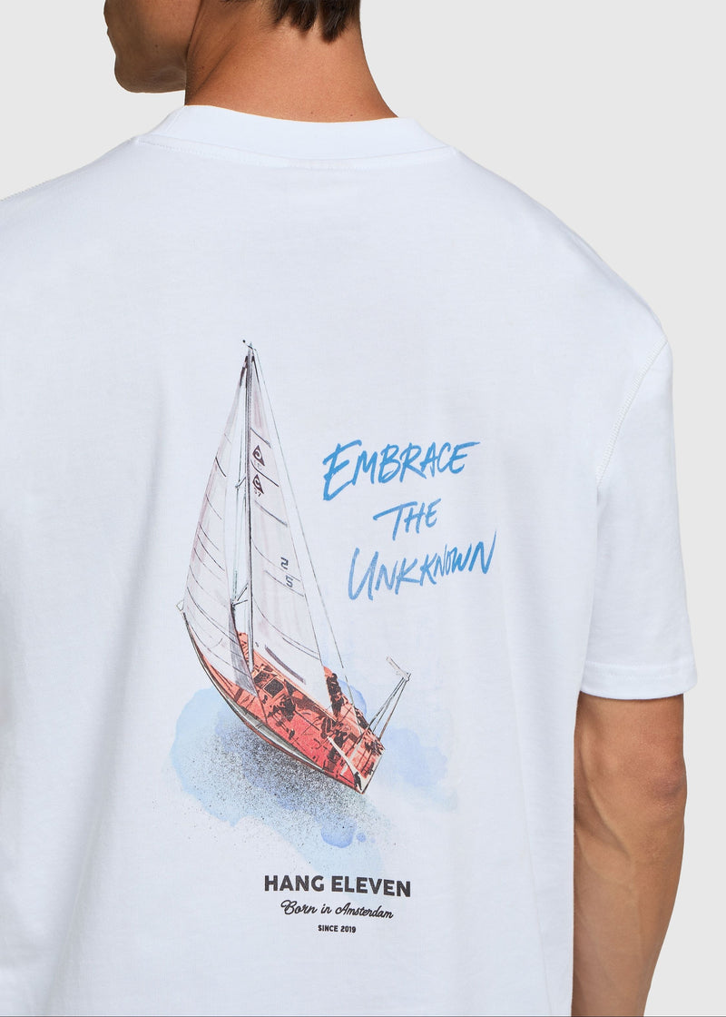 Le Voyage Tee - White