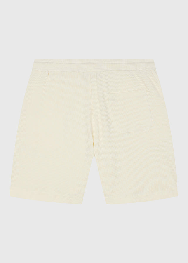 Waffle Short - Sable Blanc