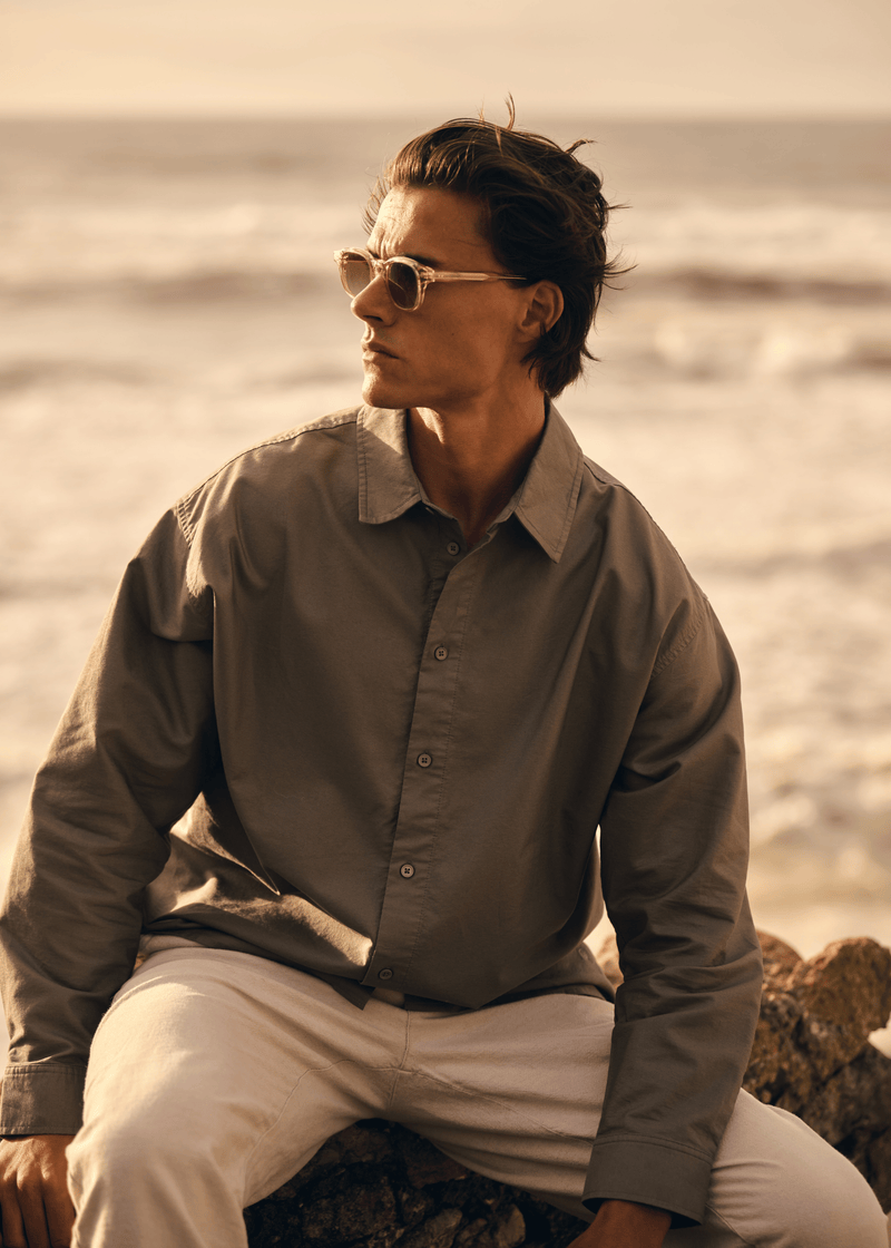 Oxford Shirt - Stone green