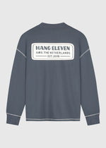 Heavy Badge Longsleeve - Ombre Blue