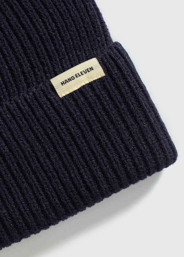 Bonnet basique - Bleu marine