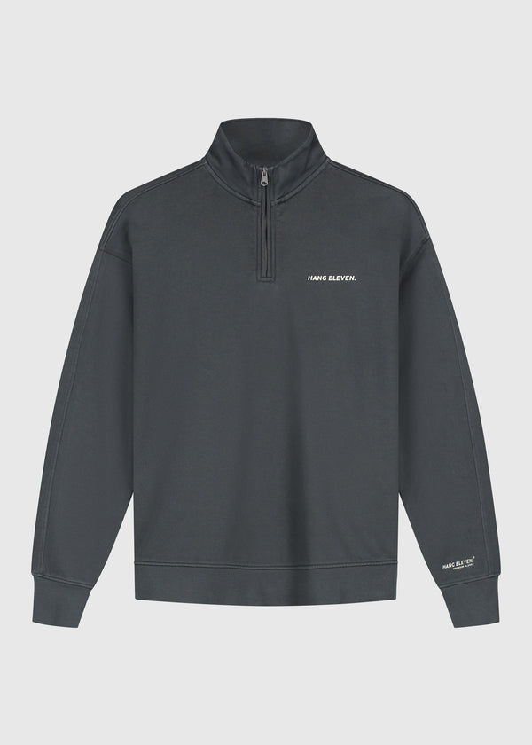 Premium Blanks Half Zip - Acid Wash