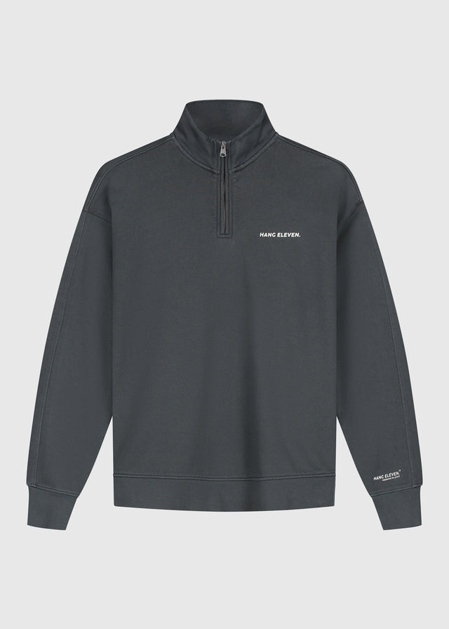 Premium Blanks Half Zip - Acid Wash