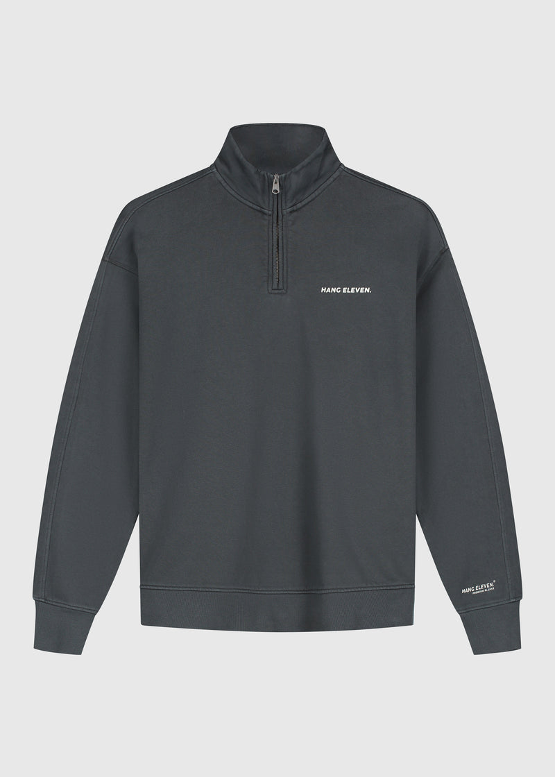 Premium Blanks Half Zip - Acid Wash
