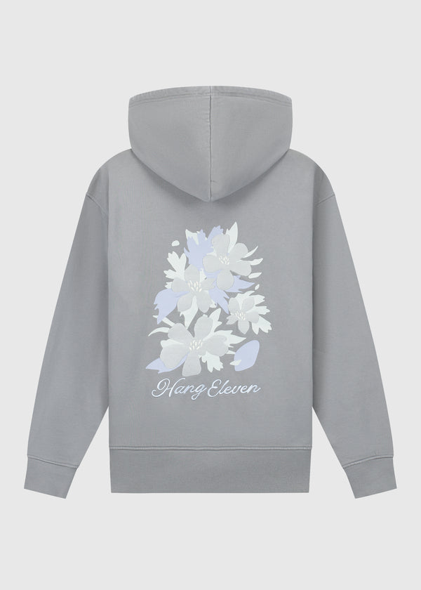The Blossom Hoodie - Stone Grey