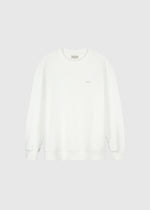 Premium Bouclé Crewneck - Ecru