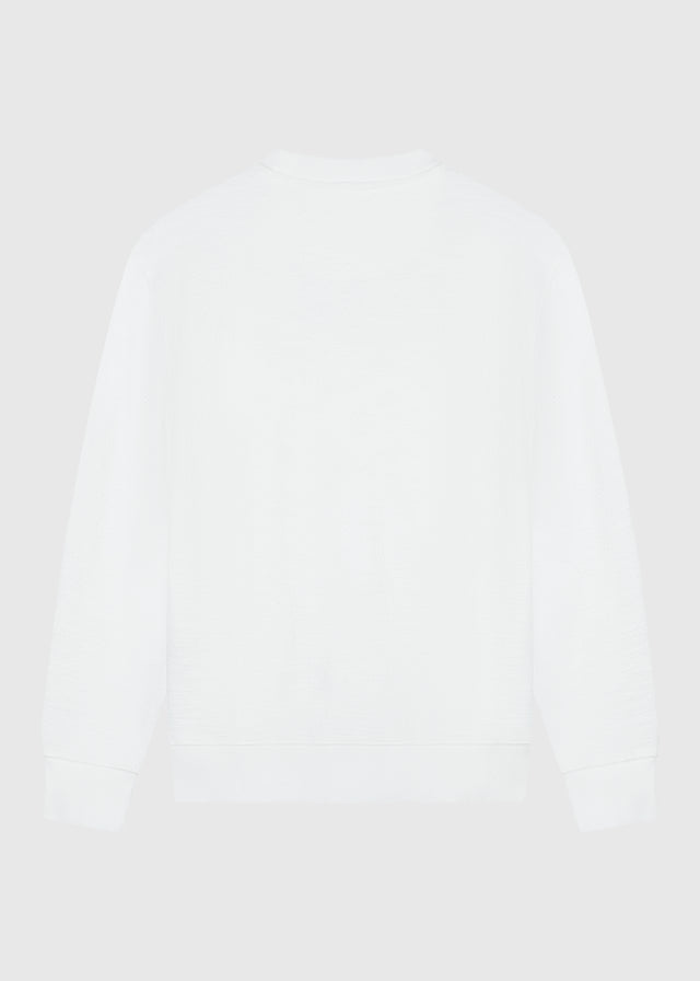 Bouclé Crewneck - Ecru