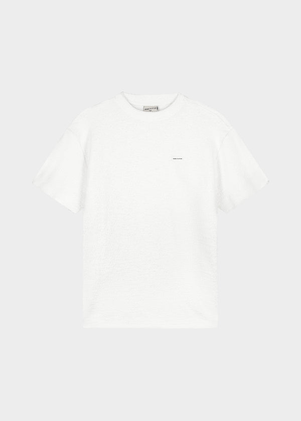 Premium Bouclé Tee - Ecru