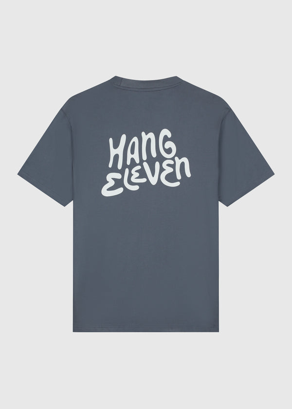 Brand Tee - Ombre Blue