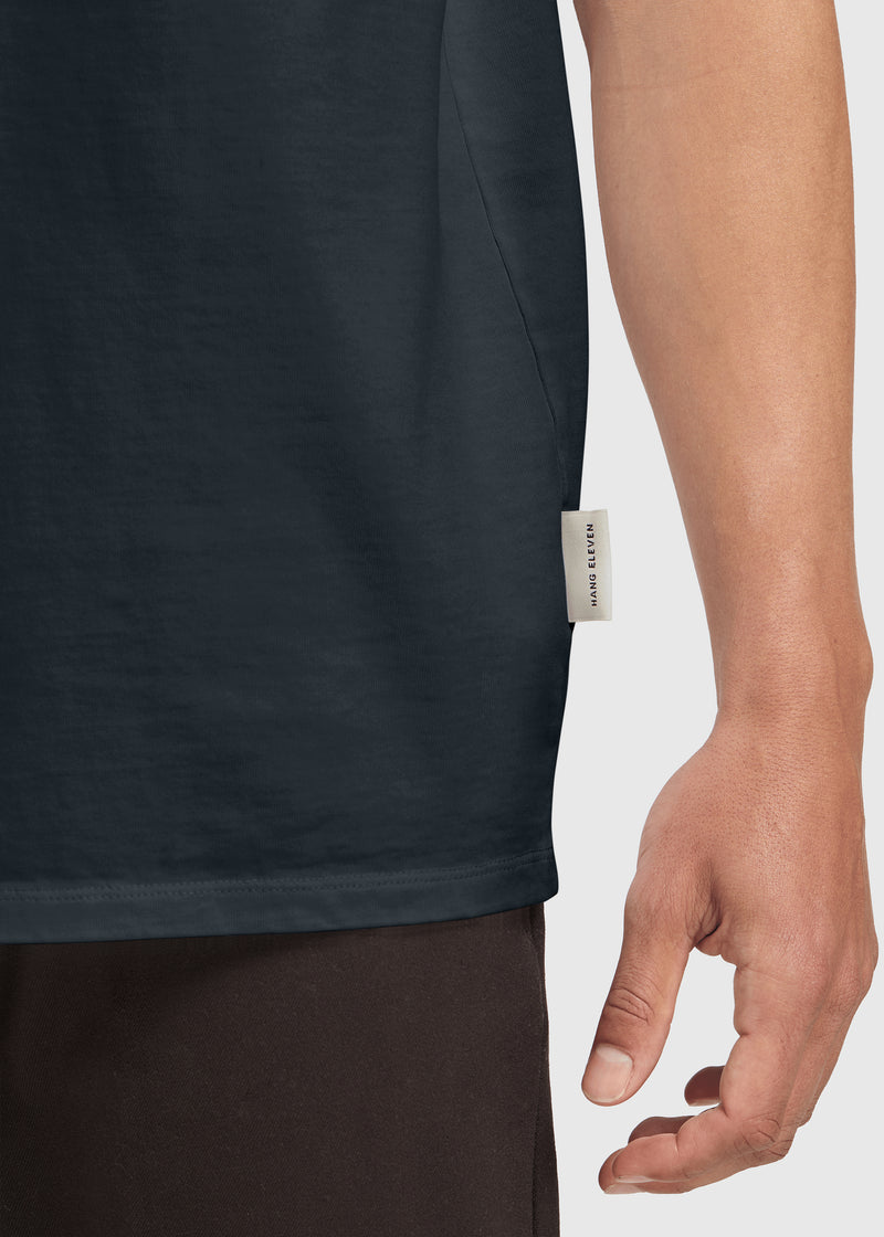 Regular Basic Tee - Off Black