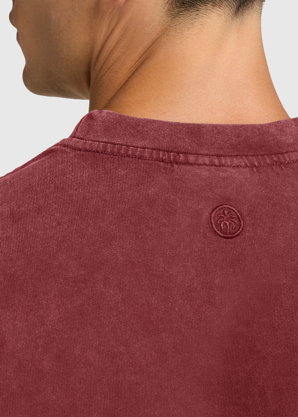 Bobby Washed Longsleeve - Red