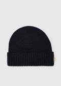 Bonnet en laine - Bleu marine