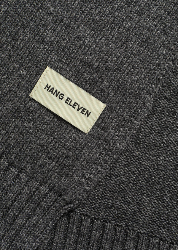 Wool Scarf - Anthracite