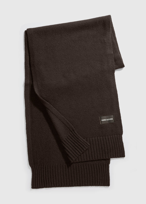 Wool Scarf - Brown