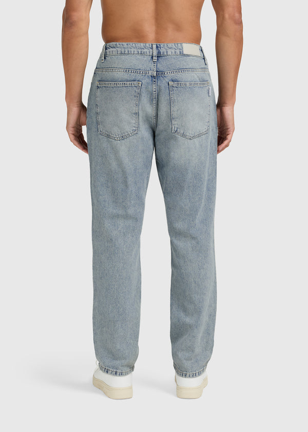 Miles Straight Jeans - Pepper Blue