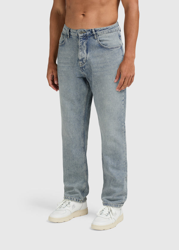 Miles Straight Jeans - Pepper Blue