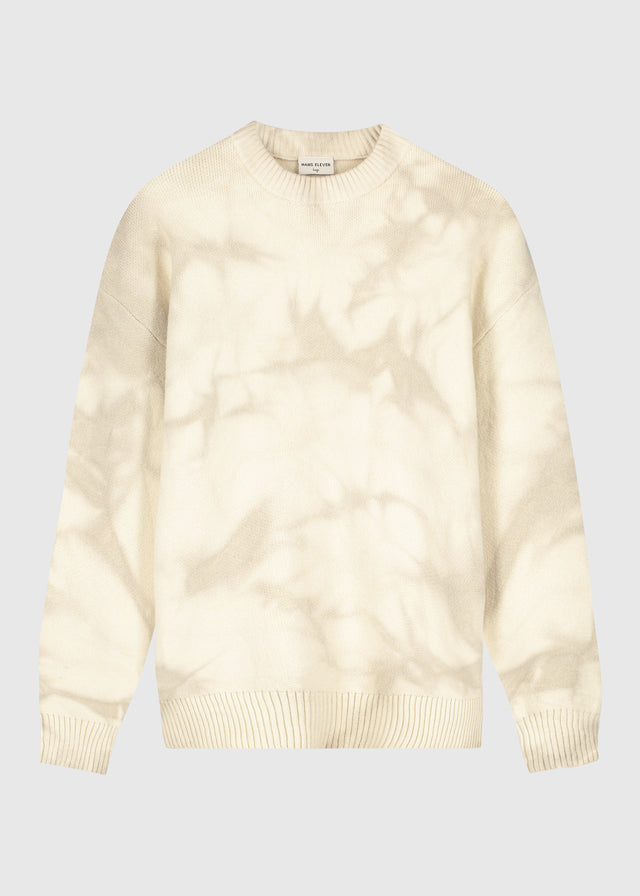 Col rond en tricot Cloud - Sable