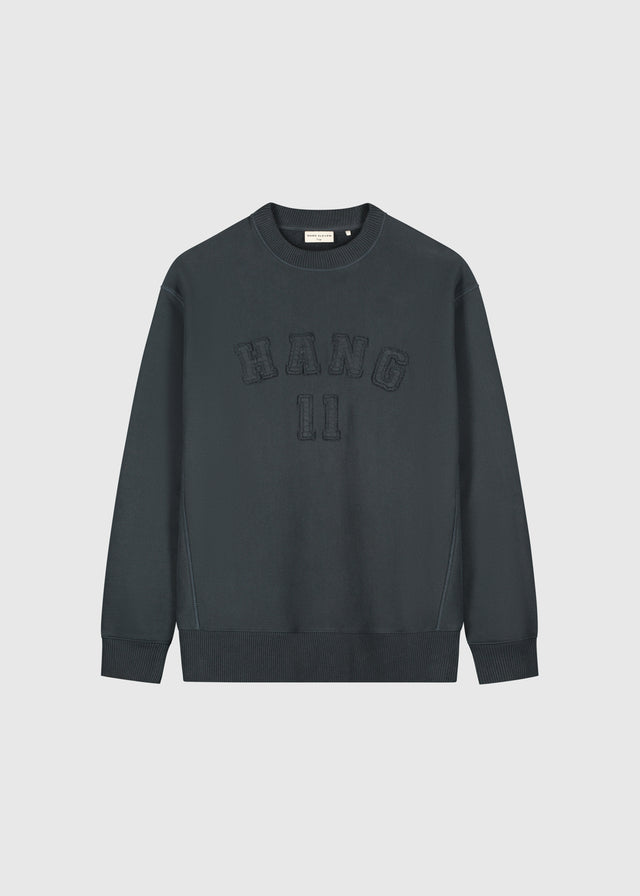 Premium College Crewneck - Navy Blue
