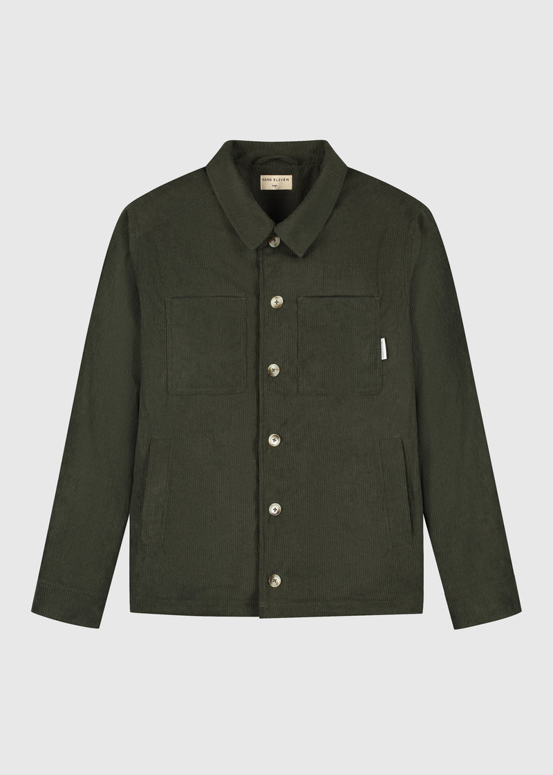 Corduroy Jacket - Wildwood Green