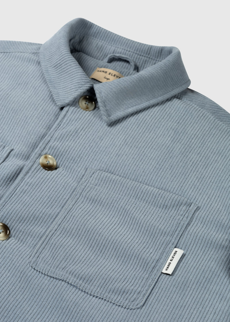 Corduroy Jacket - Dusty Blue