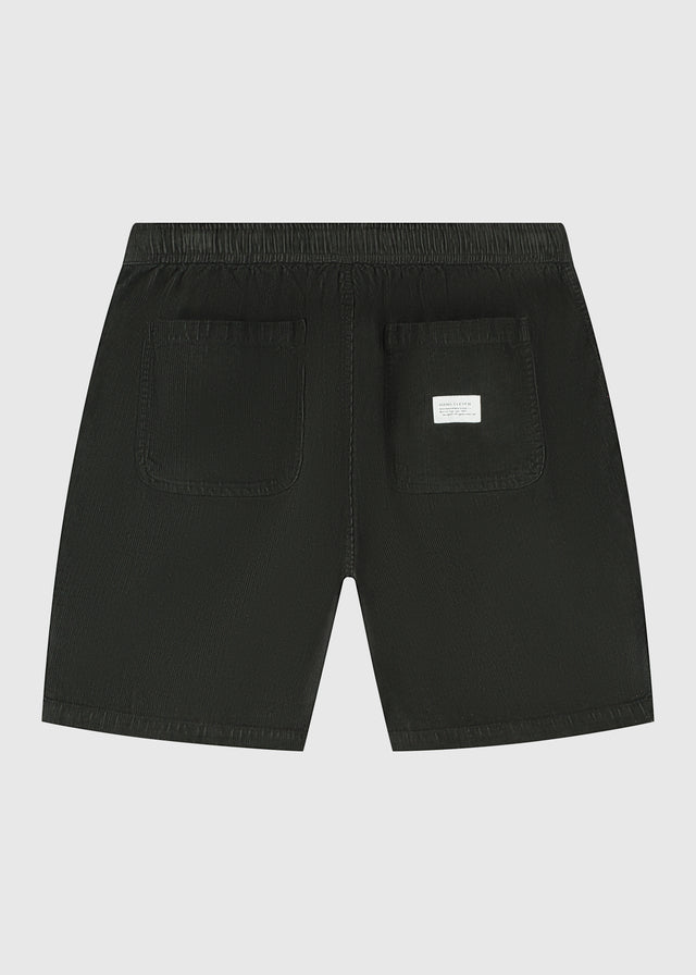 Short en velours côtelé - Vert armée