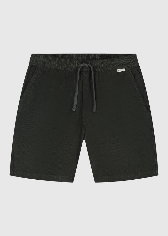 Short en velours côtelé - Vert armée
