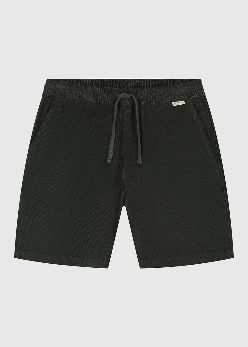 Cordshorts – Armeegrün