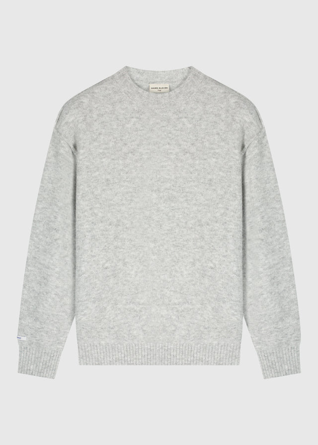 Cozy Brand Strickpullover - Grau Melee