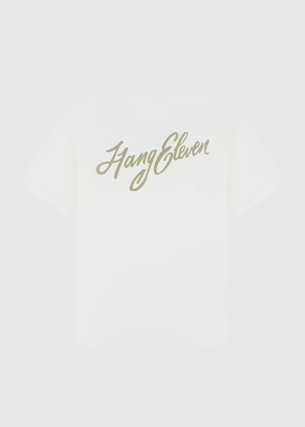 Cursive Tee - Off White