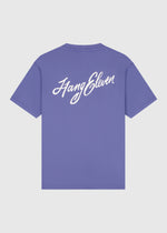 Cursive Tee - Purple