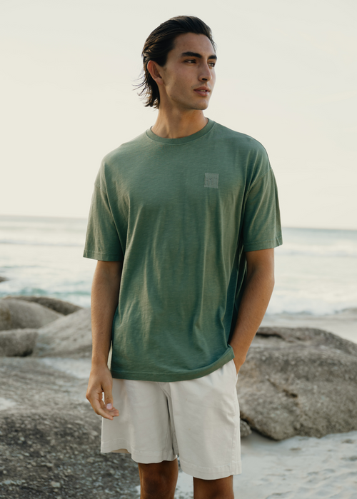 T-shirt flammé H11 - Vert
