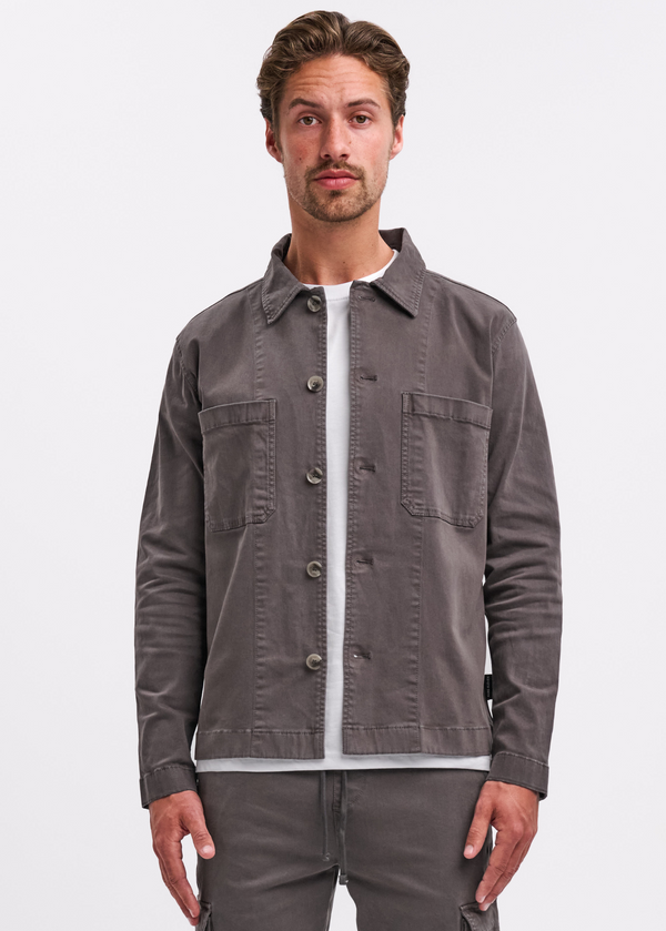 Worker Jacket - Washed Brown