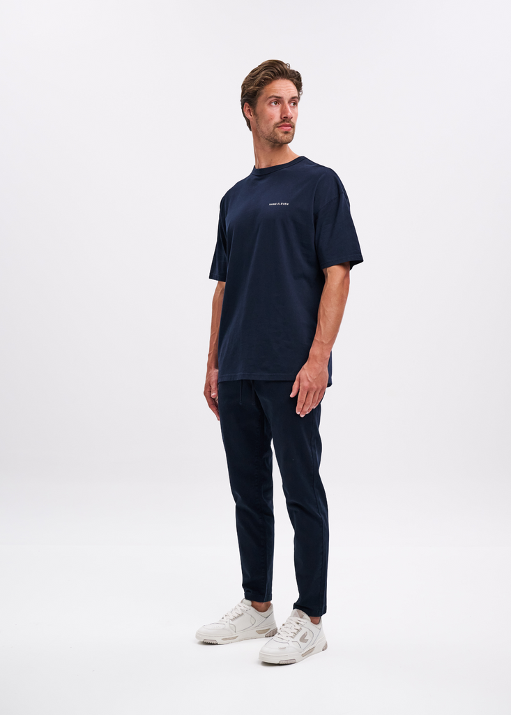 Washed Chino - Navy Blue