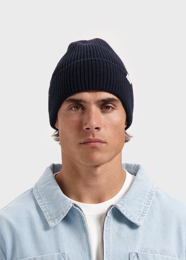 H11 Beanie - Navy Blue