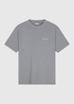 Washed Essential Tee - Stone Grey