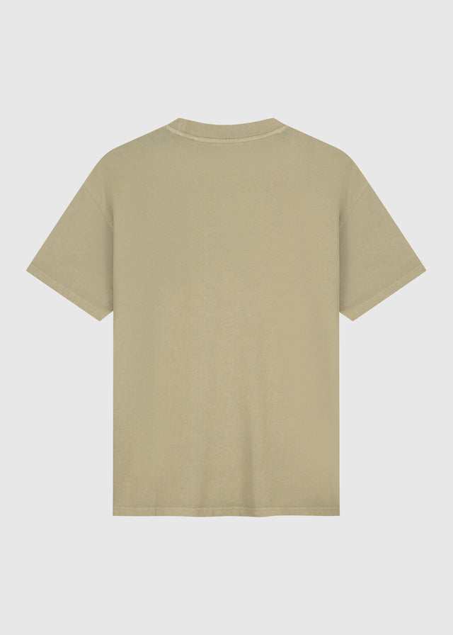 T-shirt essentiel délavé - Vert ardoise