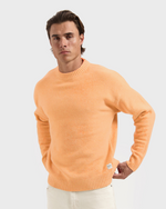 Heavy Knit Crewneck - Peach