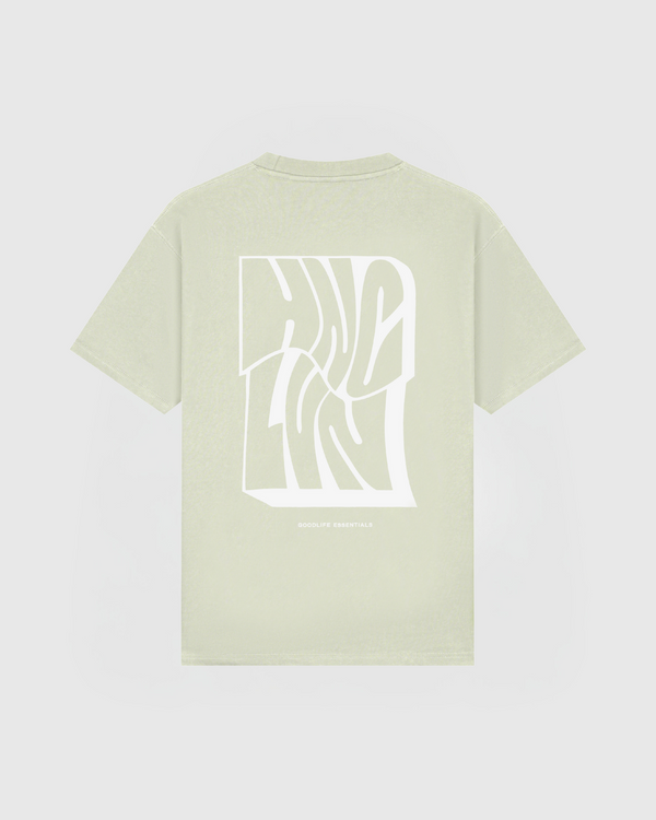 Swirl Tee - Washed Mint