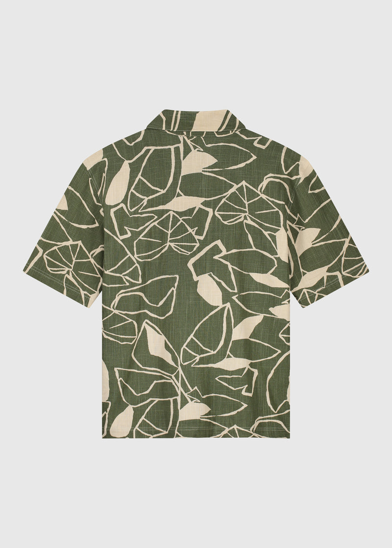 Plants Slub Shirt - Green