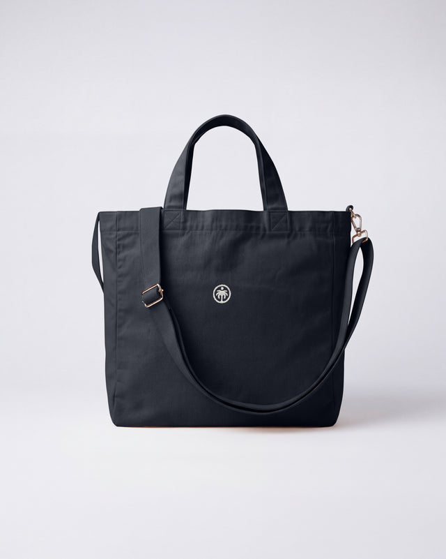 Sac cabas - Noir délavé