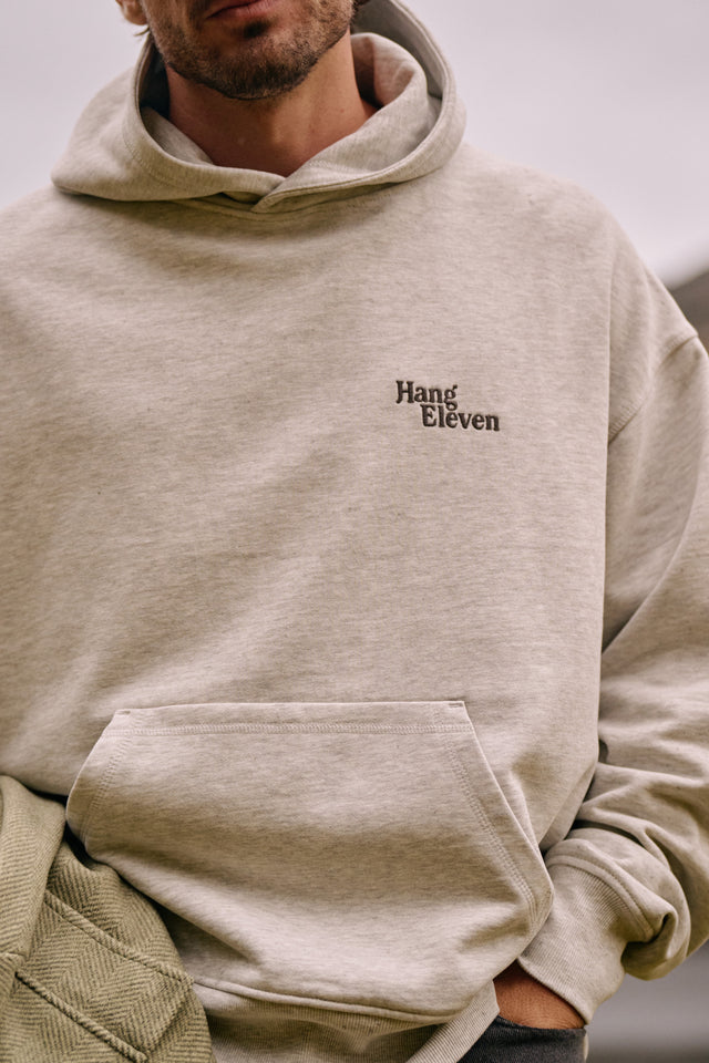 Good Life Hoodie - Grey Melee